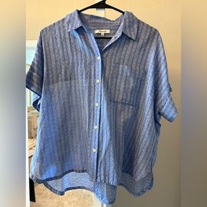 Madewell button down top